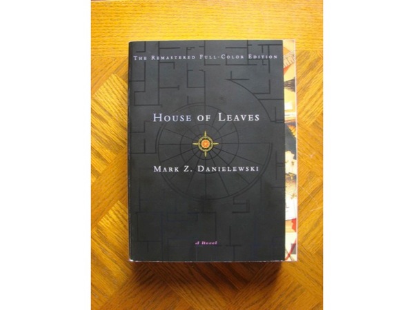Photograph of the novel, House of Leaves
