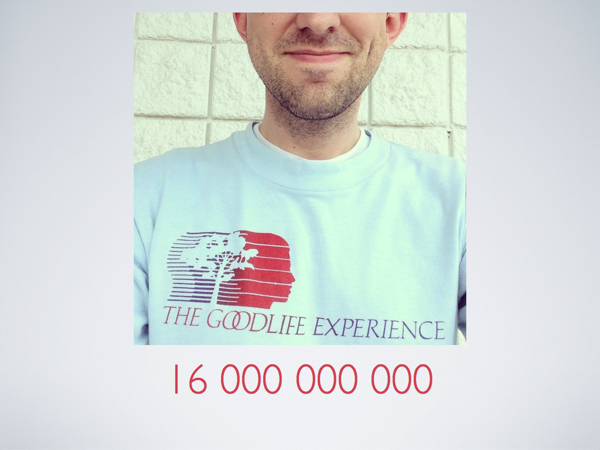 A picture from my Instagram feed with the number 16,000,000,000 under it
