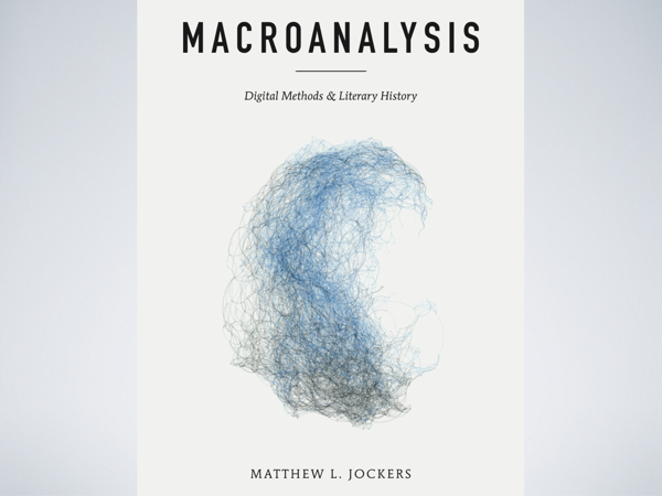 The cover of *Macroanalysis* by Matthew L. Jockers
